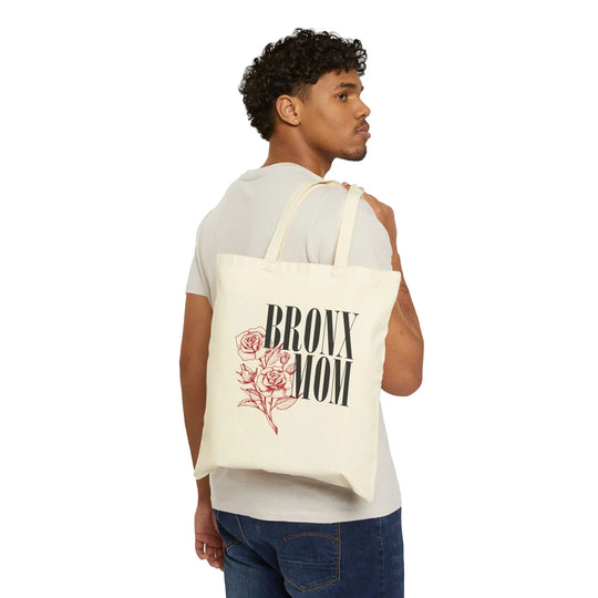 Bronx Mom Canvas Tote Bag Printify