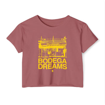 Bodega Dreams Damen Festival Crop Top