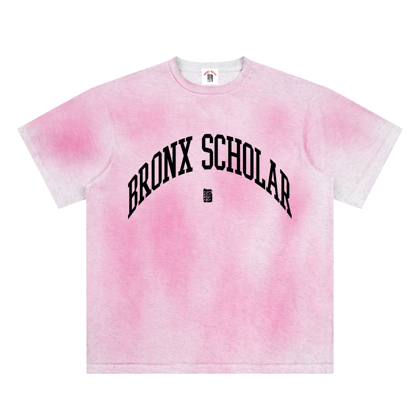 Bronx Scholar Sun Fade Hand-Painted T-Shirt – Bronx Native Shop