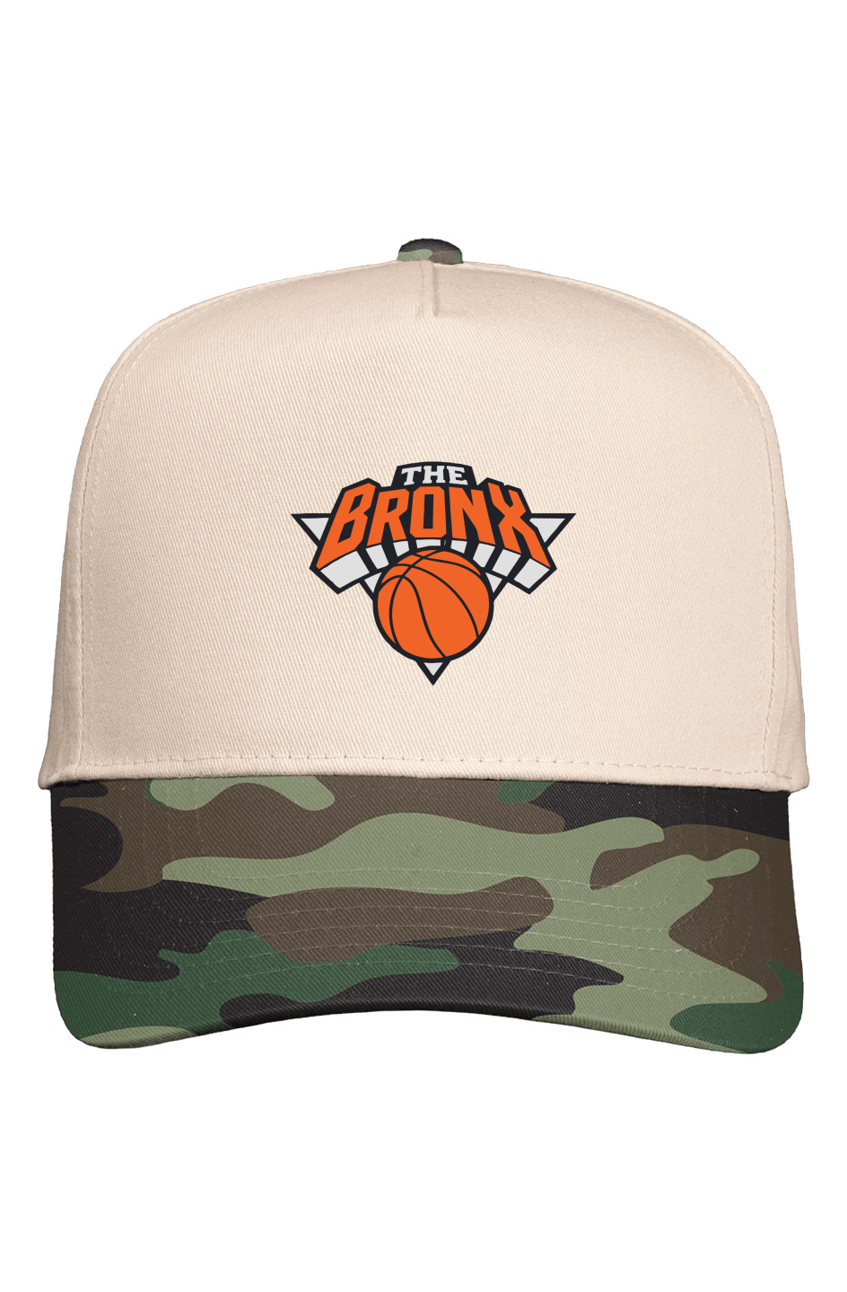 Bronx Basketball 2026 Playoff Edition Five Panel Two Tone Cap