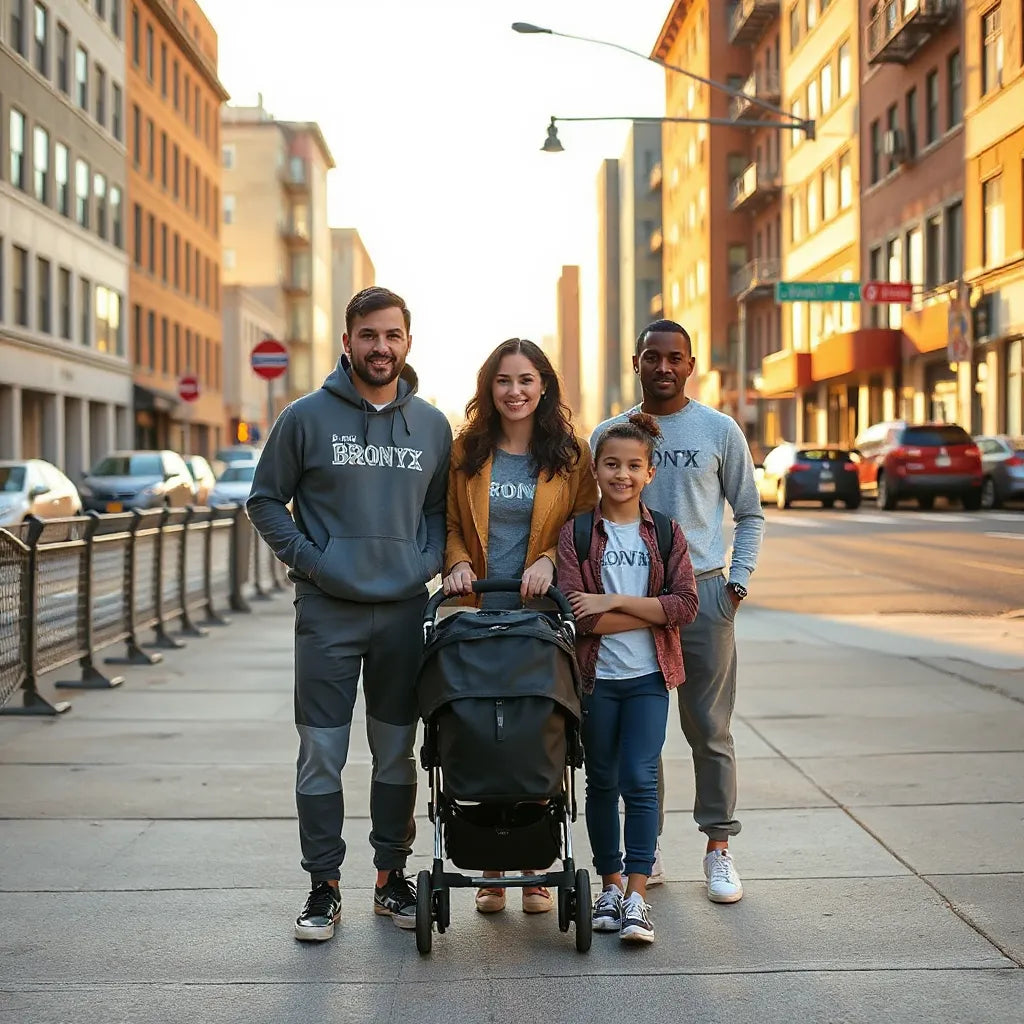 Family Matching Looks for Bronx Apparel That Fits