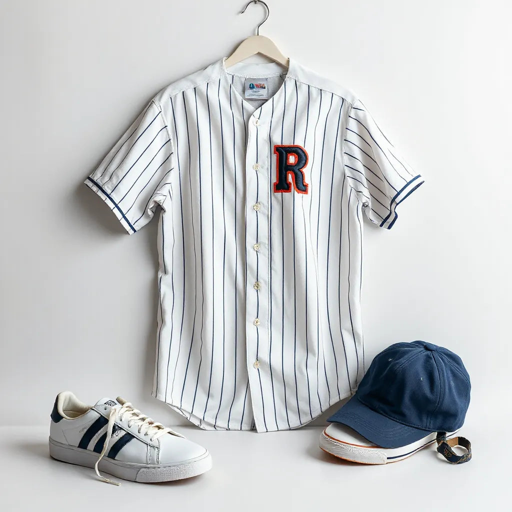 DR Pinstripe Baseball Jersey Style Tips for Every Day
