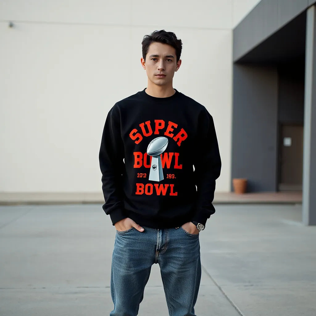 How to Style a Bad Bunny Super Bowl Sweatshirt