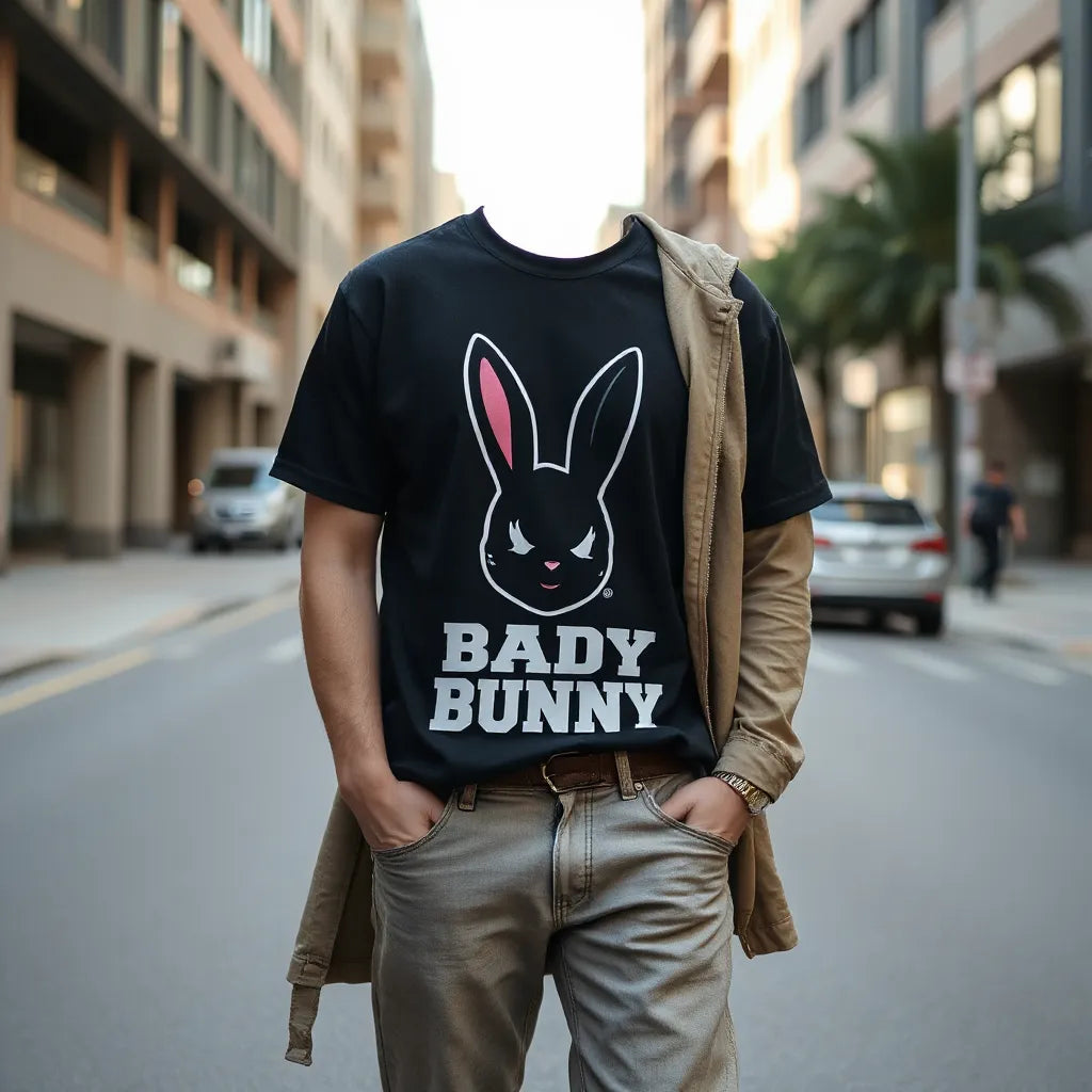 How to Style a Bad Bunny Super Bowl T Shirt