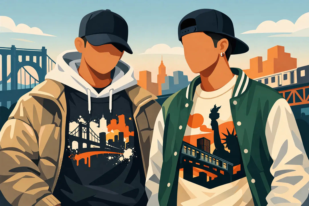 How to Layer Graphic Crewnecks With Bronx Pride