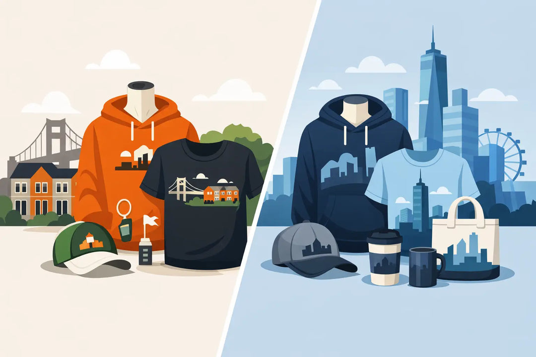Borough Pride Clothing vs City Merch