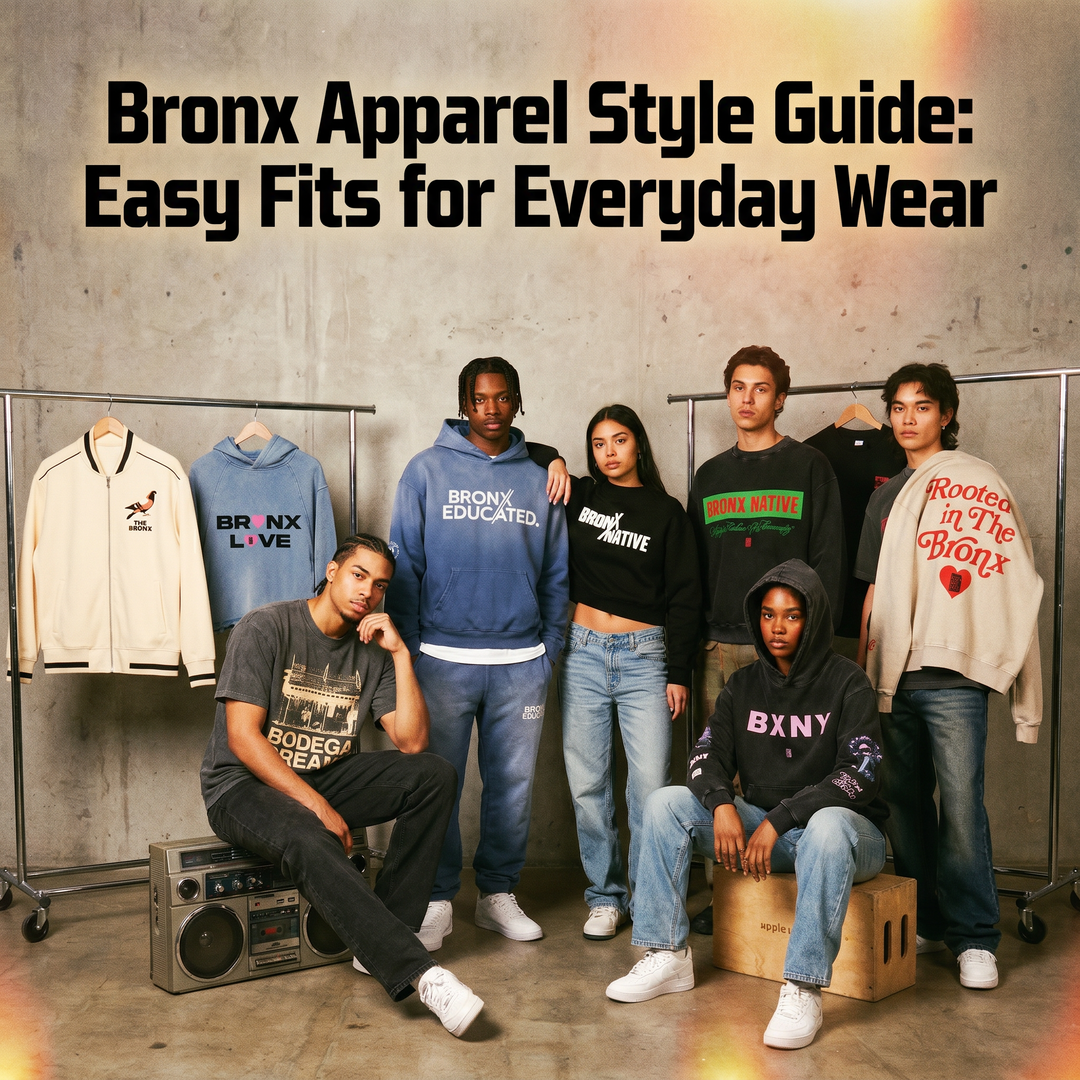Bronx Apparel Style Guide: Easy Fits for Everyday Wear