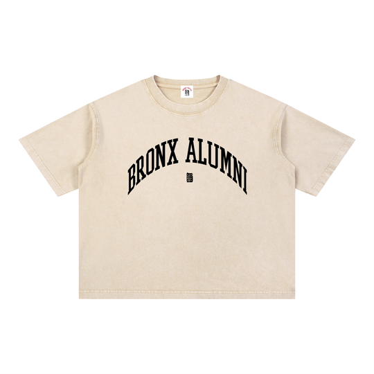 Bronx Alumni Wash Boxy Cotton T-Shirt