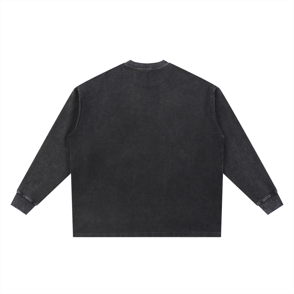 Capitaleño Mineral Wash Waffle Oversized T-Shirt