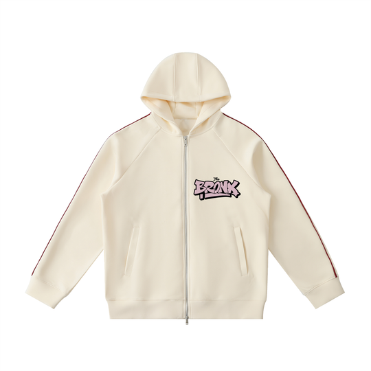 The BRONX Heavyweight Raglan Sleeve Zip Hoodie