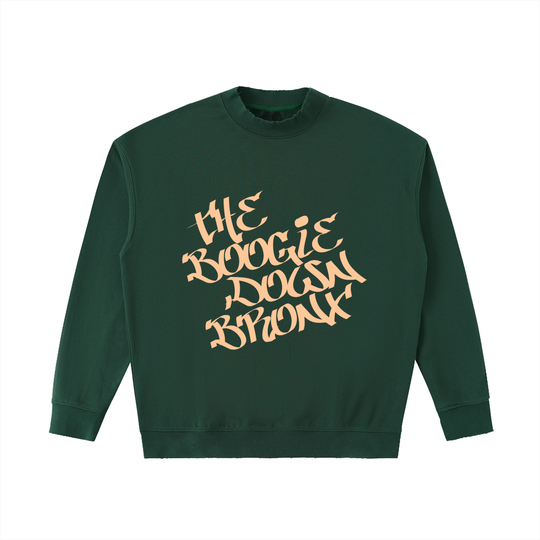 The Boogie Down BX Drop Shoulder Crewneck Sweatshirt