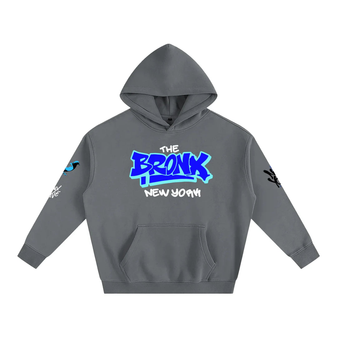 The Bronx NY Oversize Fleeced Hoodie