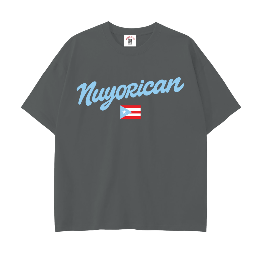 Nuyorican PR Edition Drop Shoulder Cotton T-Shirt