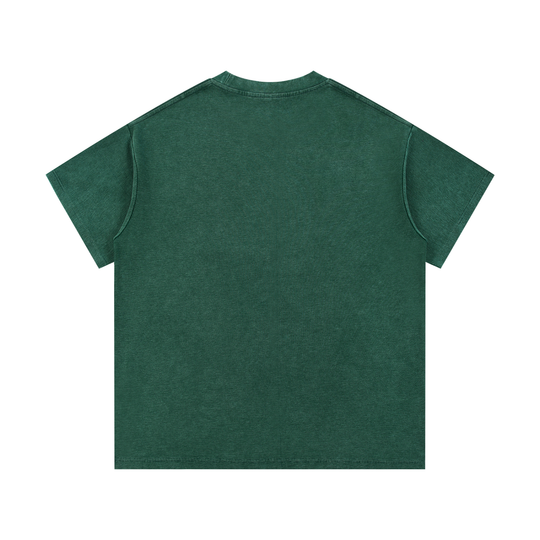 Bronx Educated Mineral Wash Waffle Knit T-Shirt