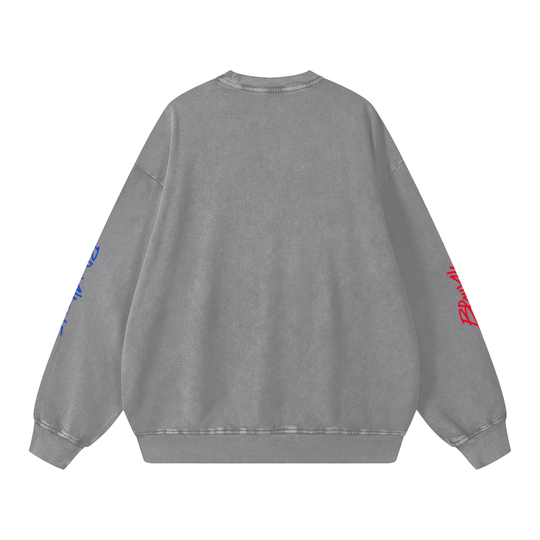 Bronx Coqui PR Edition Snow Washed Oversized Sweatshirt