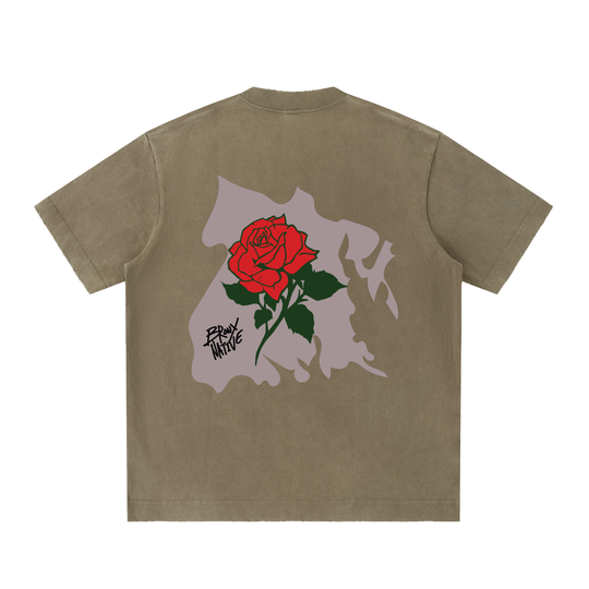 Bronx Summer Heavyweight Frayed Tee by Bronx Native — Summer Collection product image