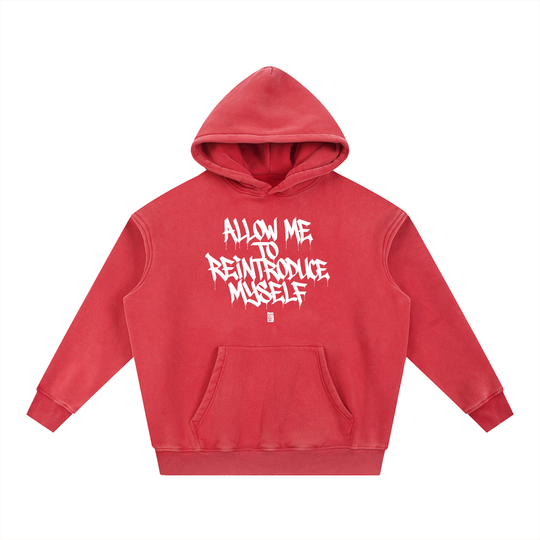 BX x BK 30th Anniversary Snow-Wash Fleece Hoodie by Bronx Native — BX x BK 30th Anniversary Stadium Series product image