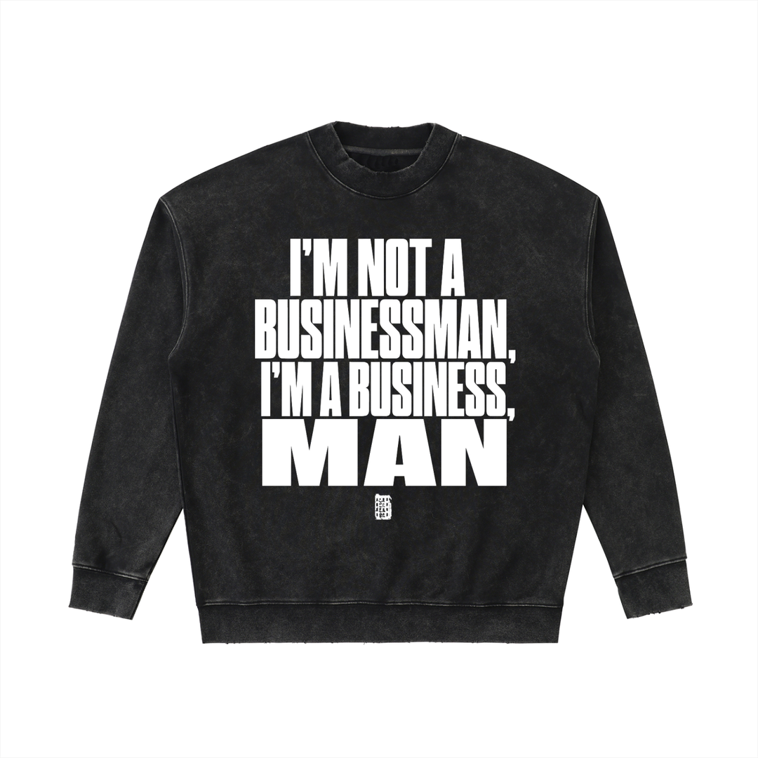JZ x BX Takeover Drop Shoulder Crewneck Sweatshirt