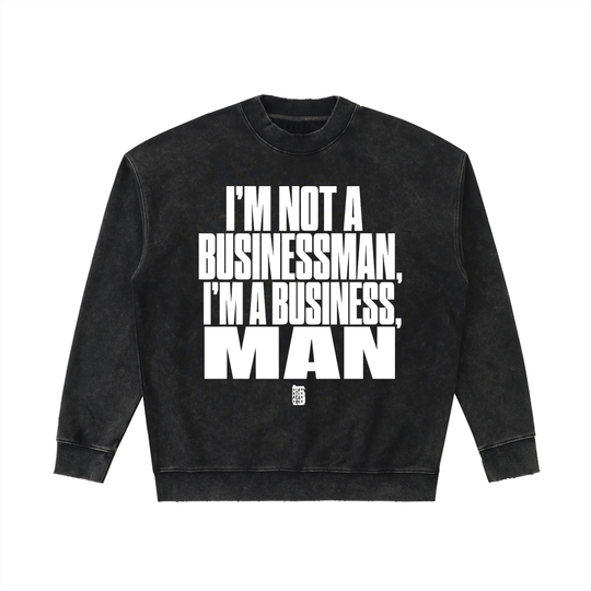 JZ x BX Takeover Drop Shoulder Crewneck Sweatshirt