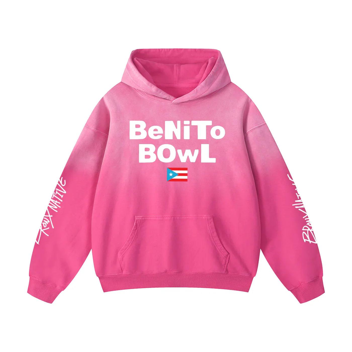Benito Bowl Official Heavyweight Sunfade Oversized Hoodie – Bronx