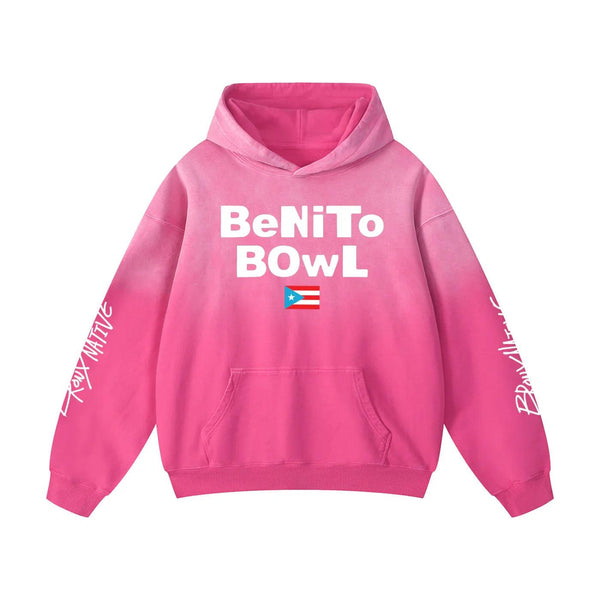 Benito Bowl Sunfade Hoodie | Bronx Native – Bronx Native Shop