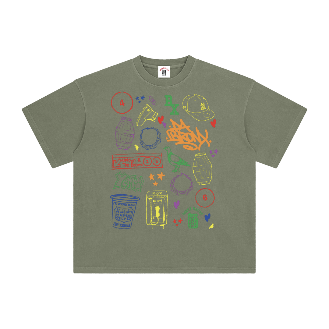 Enzyme Washed T-Shirt