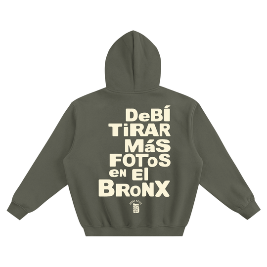 DTMF en el BRONX Fleeced Boxy Hoodie