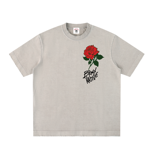 Bronx Summer Heavyweight Frayed Tee by Bronx Native — Summer Collection product image