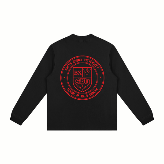 South Bronx University Essential Non-Shrink Mock Neck Sweatshirt by Bronx Native