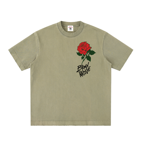 Bronx Summer Heavyweight Frayed Tee by Bronx Native — Summer Collection product image