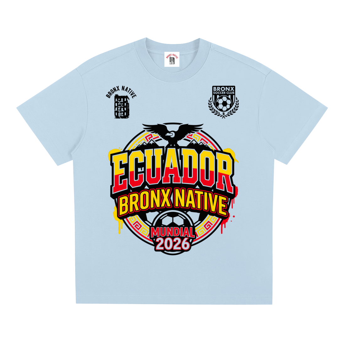 Ecuador x Bronx Native World Cup T-Shirt