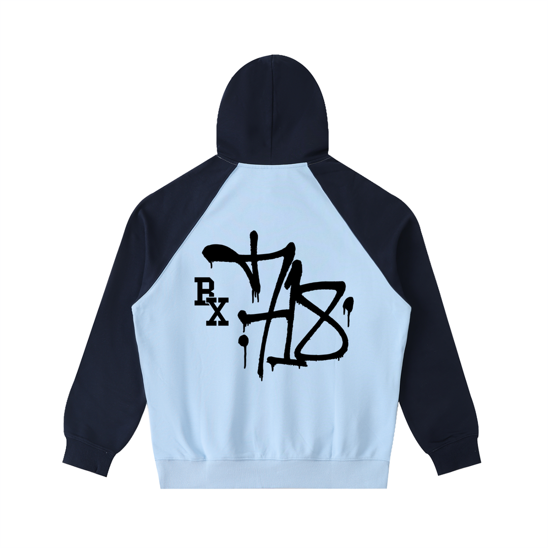 Colombia x Bronx Native Soccer Club Color-Block Raglan Sleeve Hoodie product image 2 of 2 by Bronx Native