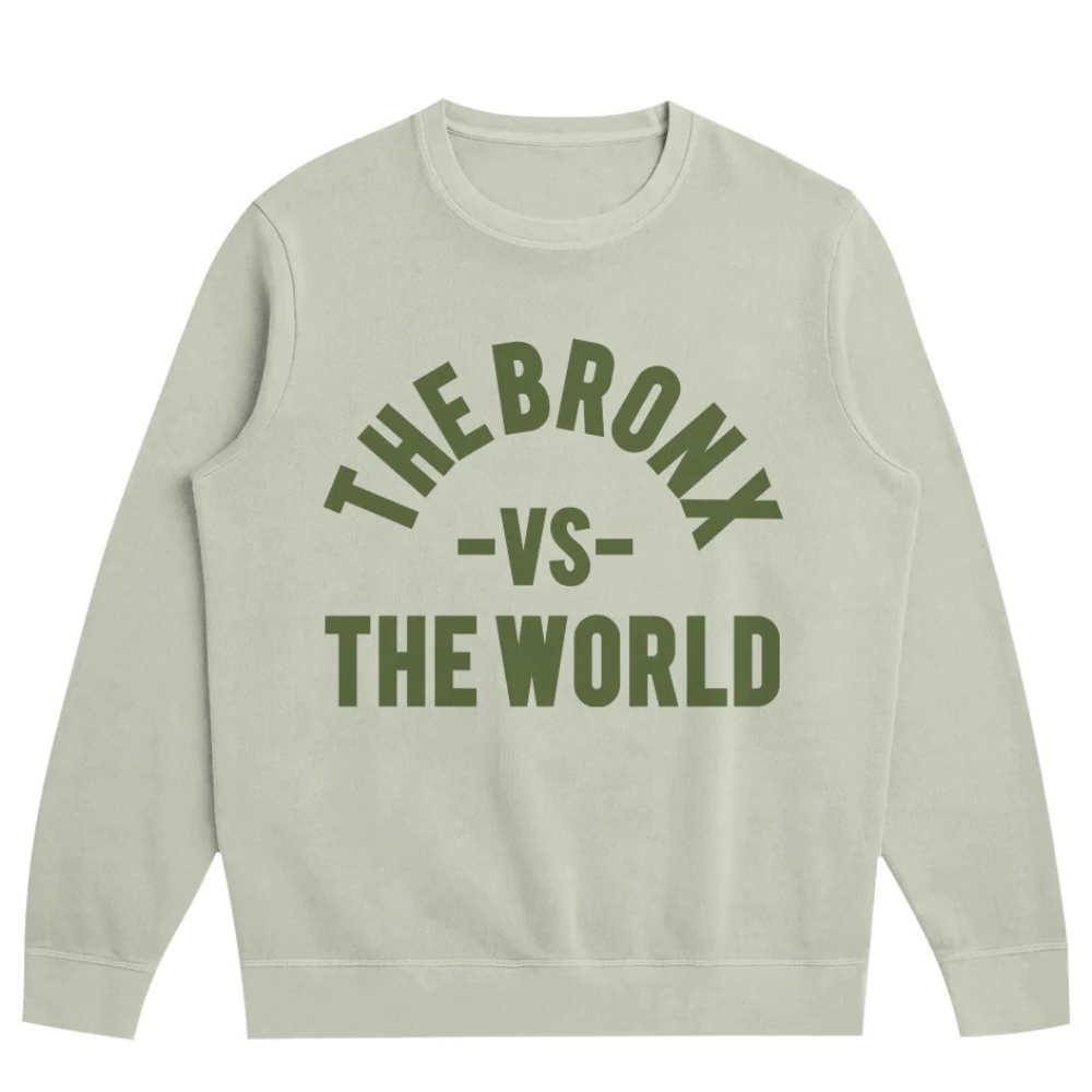 The Bronx vs the World Midweight Organic French Terry Crew