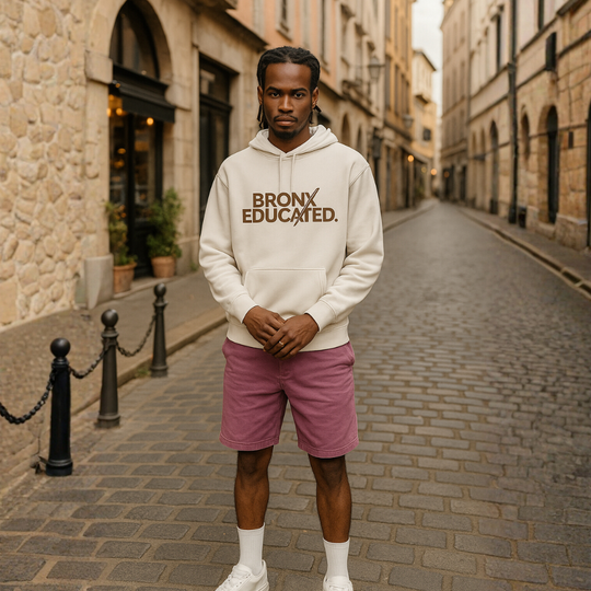 Bronx Educated Garment-Dyed Fleece Hood