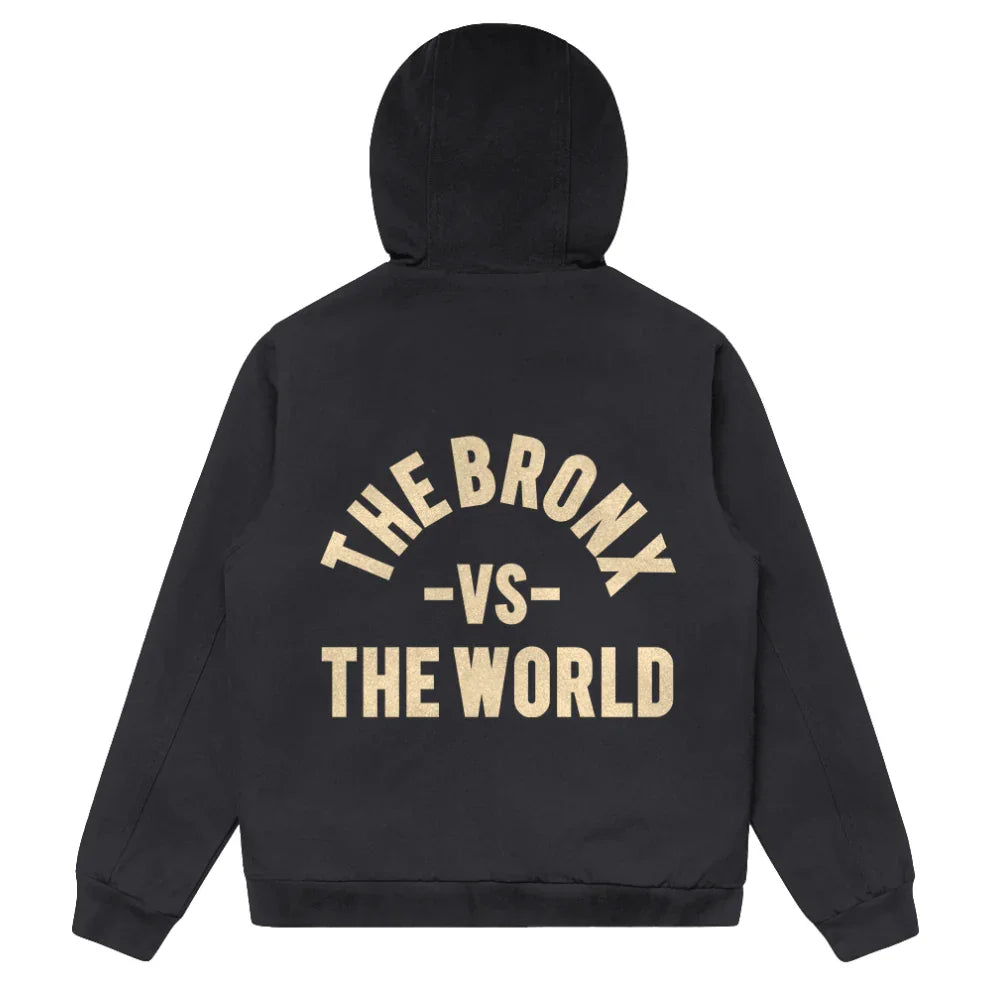 Bronx Native Black Zip-Up Hoodie – Bronx Native Shop