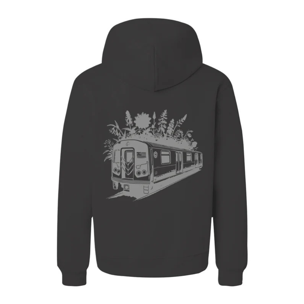 Rooted in The Bronx Subway Unisex Heavyweight Hoodie
