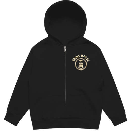 Bronx Native Crest Youth Relax Zip Hood