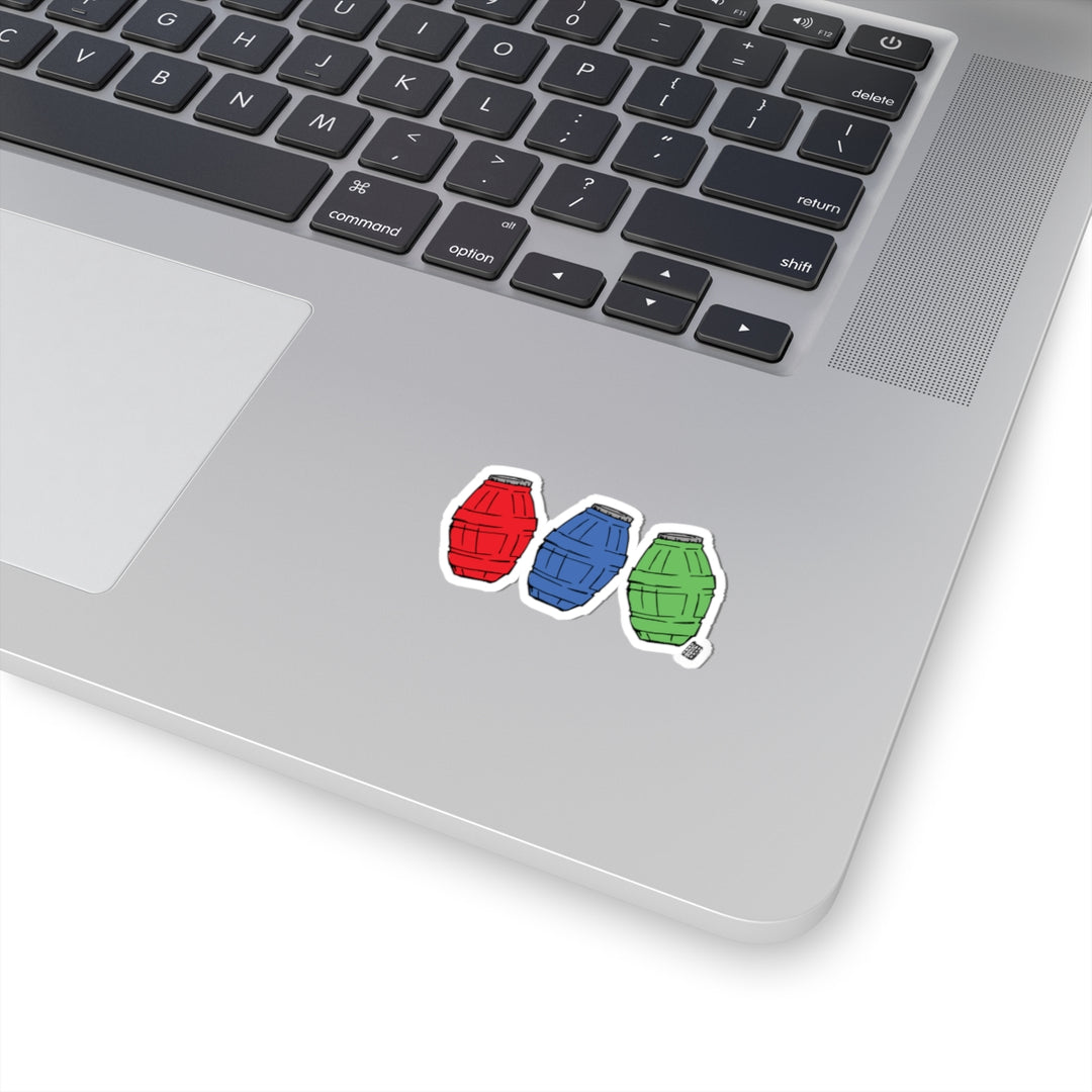 Quarter Water Sticker