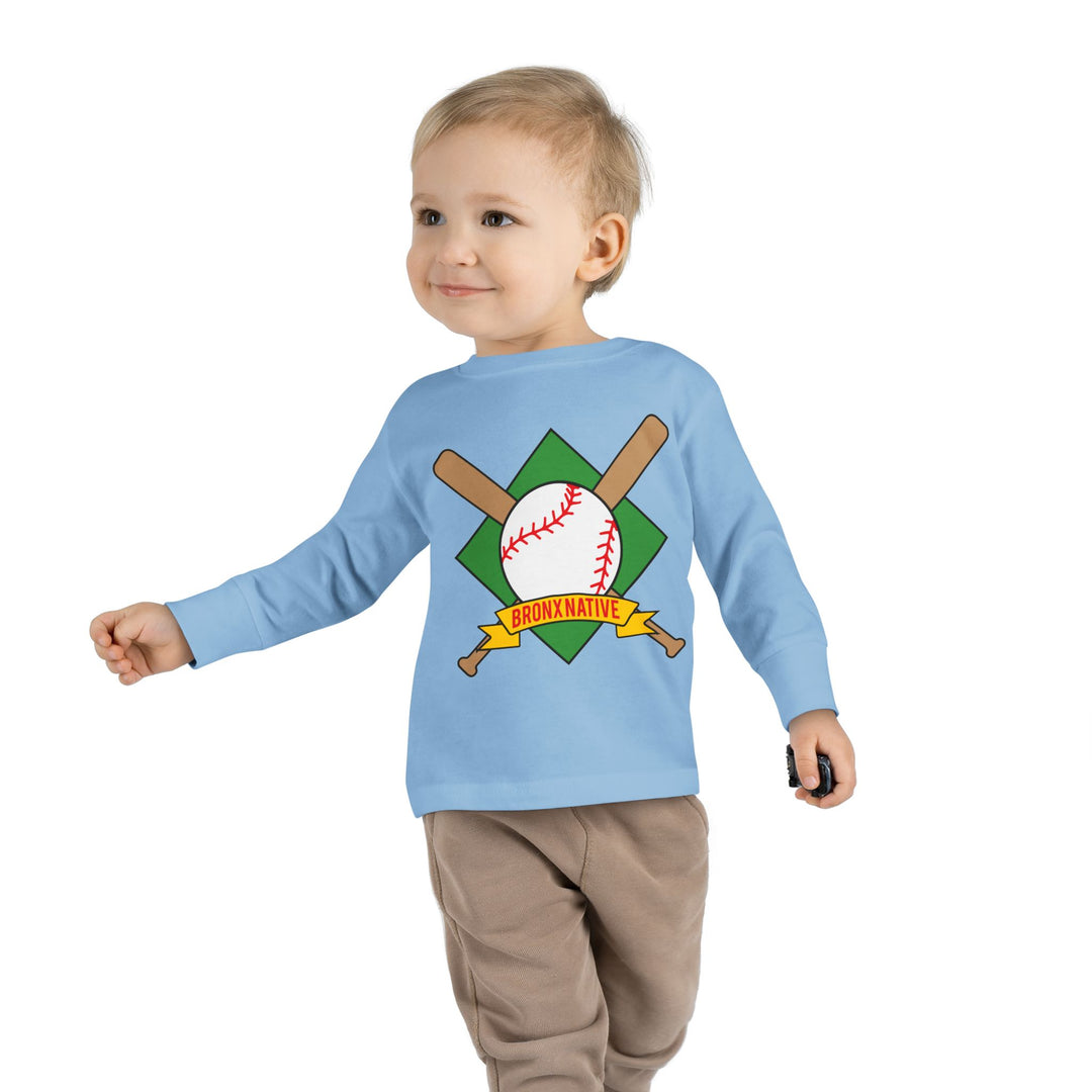 Bronx Native Baseball Toddler Long Sleeve Tee