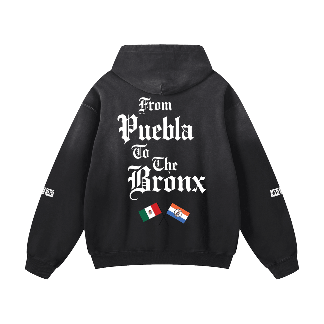 Cinco de Mayo Exclusive Heavyweight Sunfade Oversized Hoodie by Bronx Native
