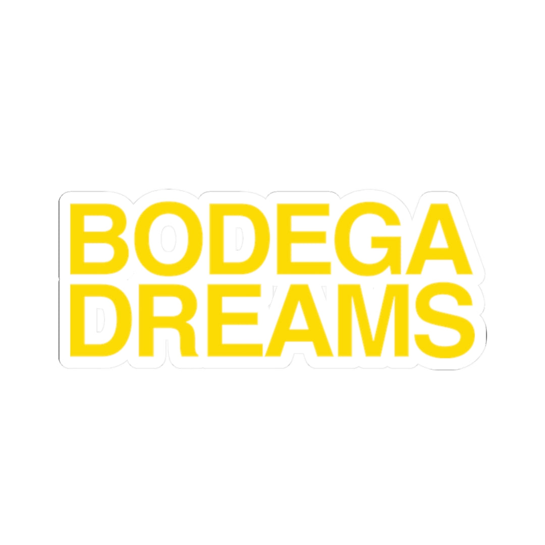 Bodega Dreams Sticker (Gold)