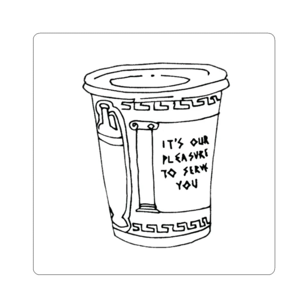 Starer Pack - Coffee Cup To-Go Sticker