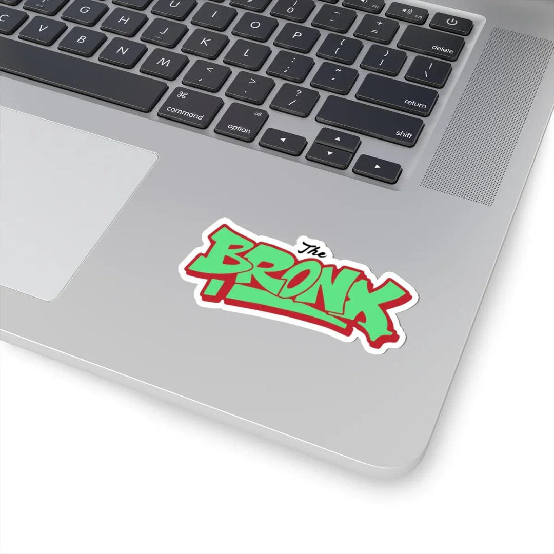 The Bronx Neon Green & Red Sticker