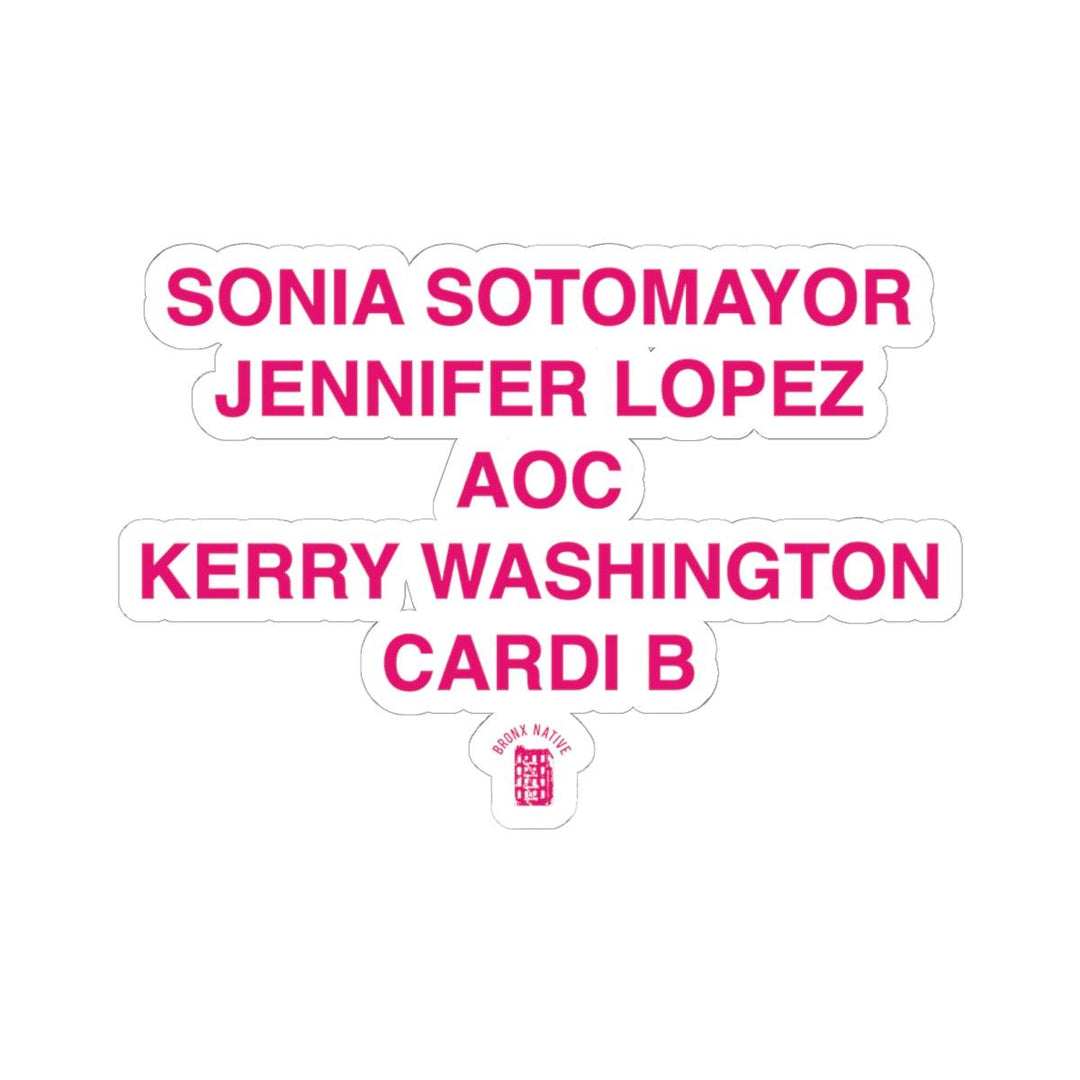 Bronx Women Icons Sticker by Bronx Native