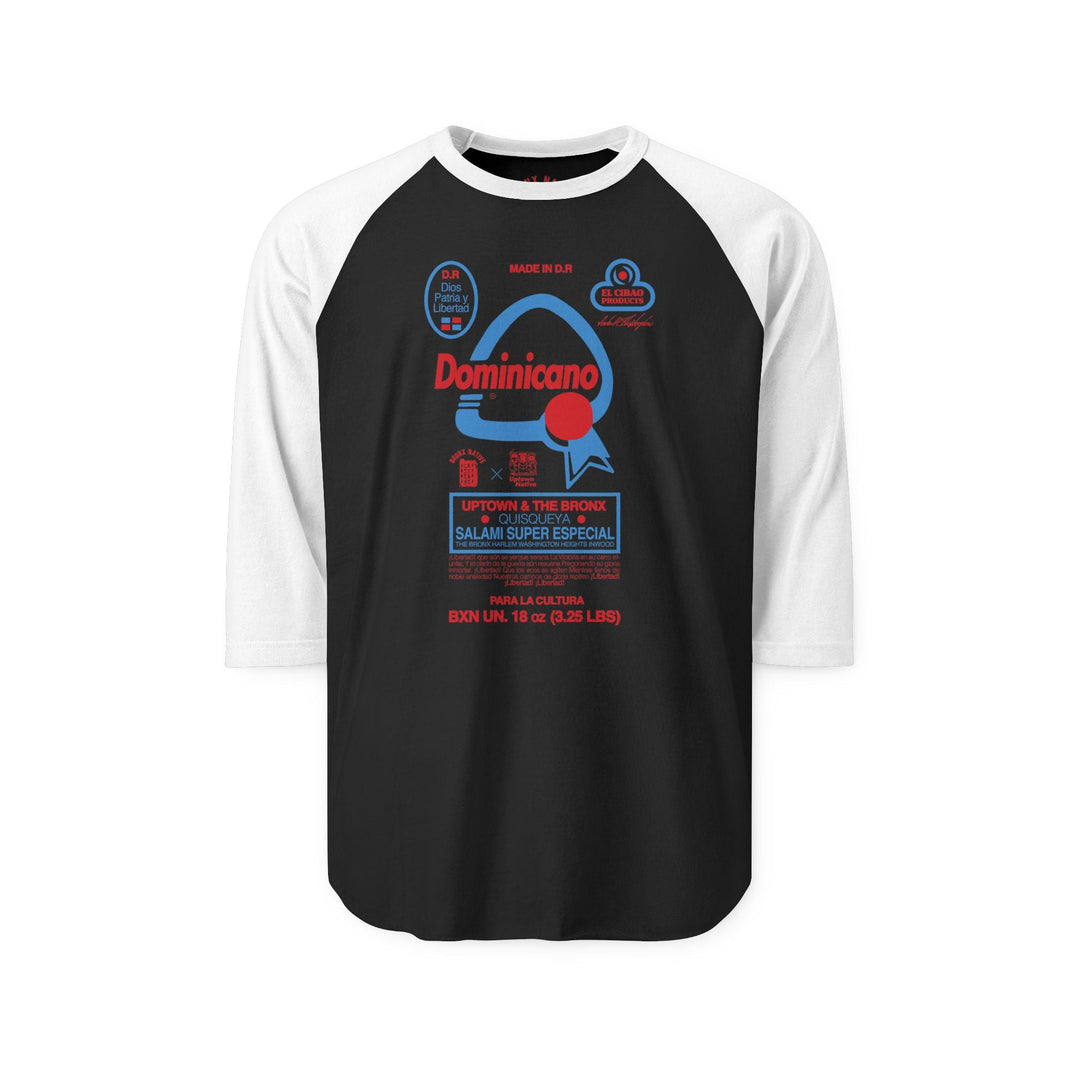 Dominicano Sugar Bronx Native Raglan Shirt Printify