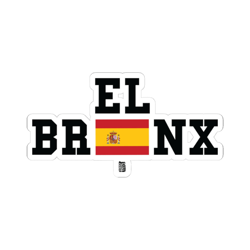 El Bronx Spain Flag Sticker Printify
