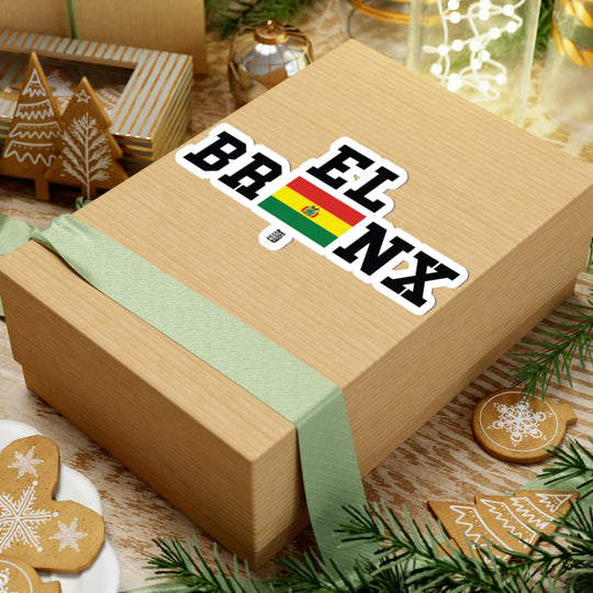 El Bronx Bolivia Flag Sticker Printify