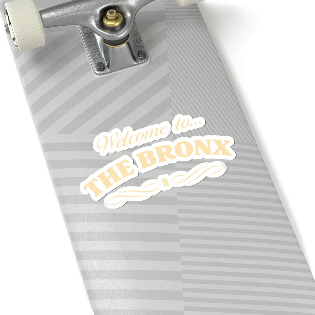 Welcome to The Bronx (Gold) Sticker