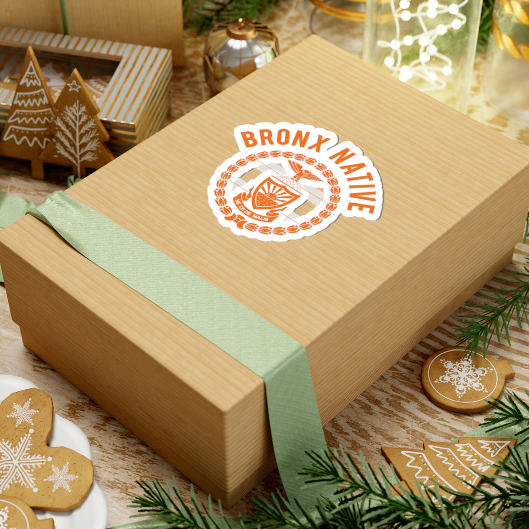 Bronx Native BX Borough Seal (Orange)