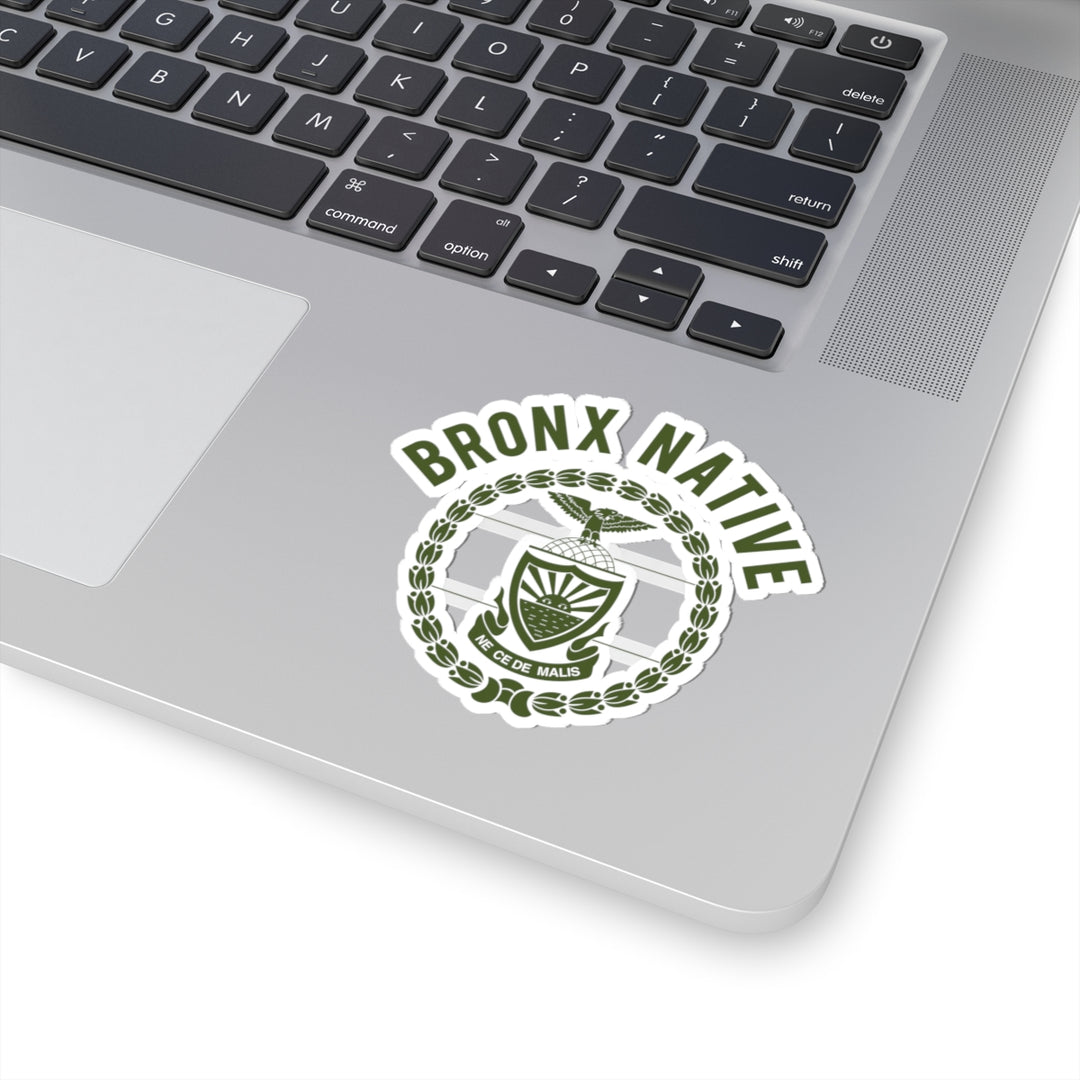 Bronx Native Seal (Green) Sticker